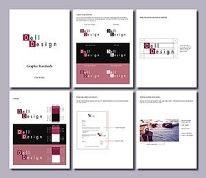 logo and graphic standard for Dell Design