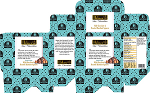 chocolate packaging milk hazelnut